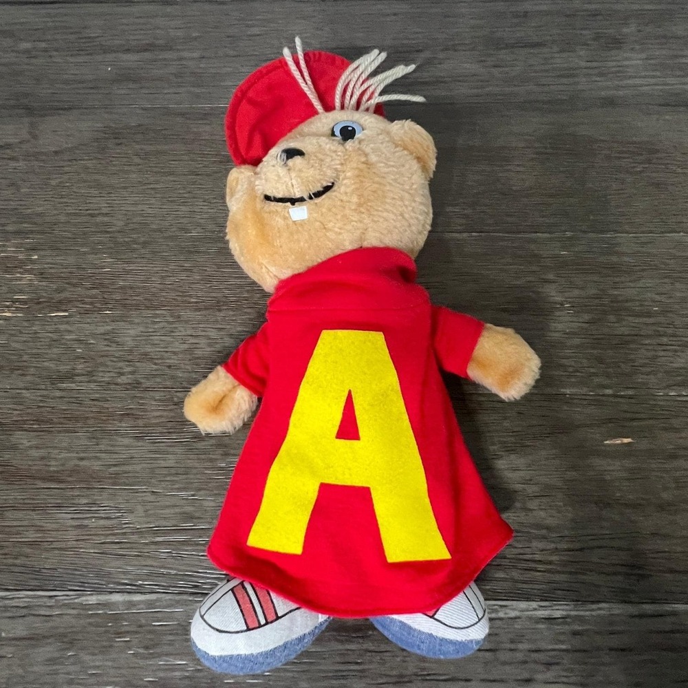 Vintage 1983 Alvin and the Chipmunks‎ Alvin Plush Doll CBS Toys